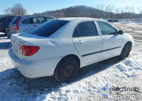 2007 Toyota Corolla Ce from USA, damaged, VIN JTDBR32E770101359